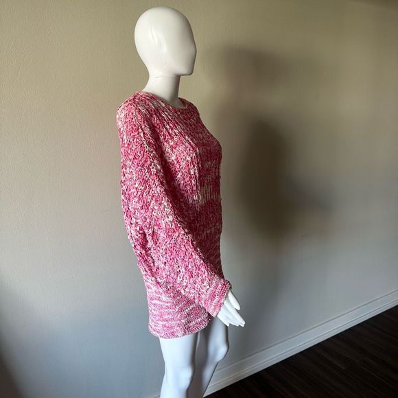 Vintage Barbie Core Ribbon Sweater Made In Italy - Picture 4 of 9